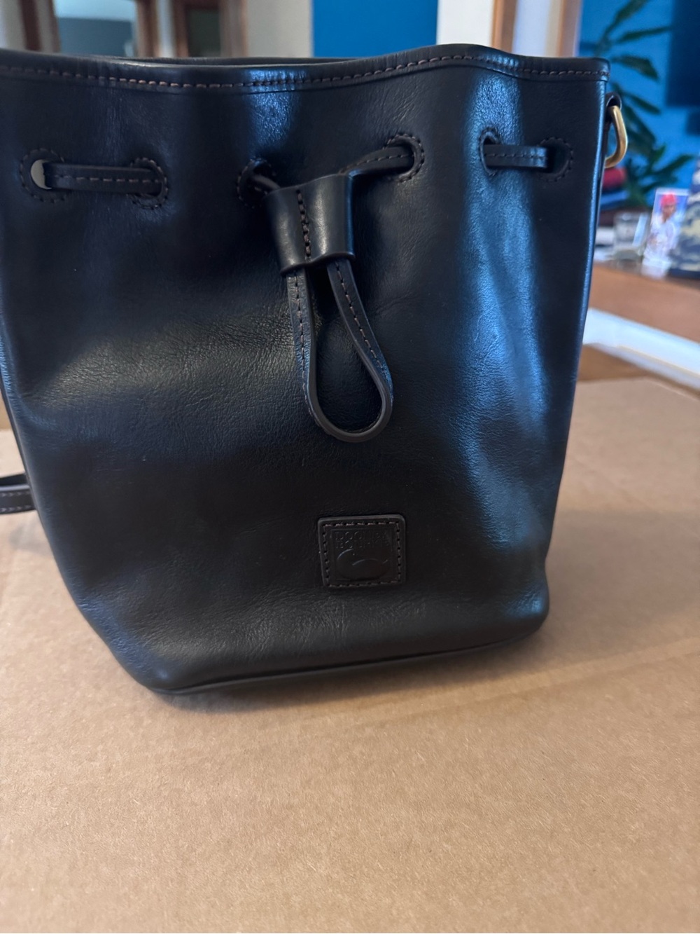 EUC Dooney & Bourke small Florentine drawstring